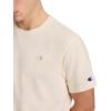 imageChampion Mens Classic Short Sleeve TShirt Standard Fit Midweight 100 Cotton Available in Regular and Big amp TallUnbleached Cotton