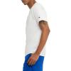 imageChampion Mens Classic Short Sleeve TShirt Standard Fit Midweight 100 Cotton Available in Regular and Big amp TallWhite  C Logo