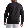 imageChampion Mens Mens Crewneck Fleece Sweatshirt Standard Fit Midweight C Logo Available in Regular and Big amp TallBlack  C Logo