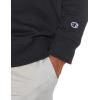 imageChampion Mens Mens Crewneck Fleece Sweatshirt Standard Fit Midweight C Logo Available in Regular and Big amp TallBlack