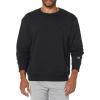 imageChampion Mens Mens Crewneck Fleece Sweatshirt Standard Fit Midweight C Logo Available in Regular and Big amp TallBlack