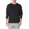 imageChampion Mens Mens Crewneck Fleece Sweatshirt Standard Fit Midweight C Logo Available in Regular and Big amp TallBlack