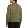 imageChampion Mens Mens Crewneck Fleece Sweatshirt Standard Fit Midweight C Logo Available in Regular and Big amp TallCargo Olive  C Logo