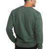 imageChampion Mens Mens Crewneck Fleece Sweatshirt Standard Fit Midweight C Logo Available in Regular and Big amp TallDark Green C Logo