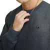 imageChampion Mens Mens Crewneck Fleece Sweatshirt Standard Fit Midweight C Logo Available in Regular and Big amp TallGranite Heather  C Logo
