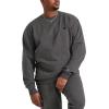 imageChampion Mens Mens Crewneck Fleece Sweatshirt Standard Fit Midweight C Logo Available in Regular and Big amp TallGranite Heather  C Logo