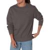 imageChampion Mens Mens Crewneck Fleece Sweatshirt Standard Fit Midweight C Logo Available in Regular and Big amp TallGranite Heather