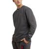 imageChampion Mens Mens Crewneck Fleece Sweatshirt Standard Fit Midweight C Logo Available in Regular and Big amp TallGranite Heather C Logo