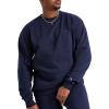 imageChampion Mens Mens Crewneck Fleece Sweatshirt Standard Fit Midweight C Logo Available in Regular and Big amp TallNavy C Logo