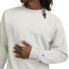 imageChampion Mens Mens Crewneck Fleece Sweatshirt Standard Fit Midweight C Logo Available in Regular and Big amp TallOxford Gray  C Logo