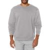 imageChampion Mens Mens Crewneck Fleece Sweatshirt Standard Fit Midweight C Logo Available in Regular and Big amp TallOxford Gray