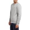 imageChampion Mens Mens Crewneck Fleece Sweatshirt Standard Fit Midweight C Logo Available in Regular and Big amp TallOxford Gray