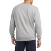 imageChampion Mens Mens Crewneck Fleece Sweatshirt Standard Fit Midweight C Logo Available in Regular and Big amp TallOxford Gray
