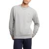 imageChampion Mens Mens Crewneck Fleece Sweatshirt Standard Fit Midweight C Logo Available in Regular and Big amp TallOxford Gray