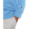 imageChampion Mens Mens Crewneck Fleece Sweatshirt Standard Fit Midweight C Logo Available in Regular and Big amp TallSwiss Blue C Logo