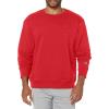 imageChampion Mens Mens Crewneck Fleece Sweatshirt Standard Fit Midweight C Logo Available in Regular and Big amp TallTeam Red Scarlet  C Logo