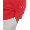 imageChampion Mens Mens Crewneck Fleece Sweatshirt Standard Fit Midweight C Logo Available in Regular and Big amp TallTeam Red Scarlet  C Logo