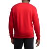 imageChampion Mens Mens Crewneck Fleece Sweatshirt Standard Fit Midweight C Logo Available in Regular and Big amp TallTeam Red Scarlet  Classic Script Logo