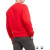 imageChampion Mens Mens Crewneck Fleece Sweatshirt Standard Fit Midweight C Logo Available in Regular and Big amp TallTeam Red Scarlet C Logo
