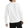 imageChampion Mens Mens Crewneck Fleece Sweatshirt Standard Fit Midweight C Logo Available in Regular and Big amp TallWhite  C Logo