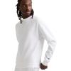 imageChampion Mens Mens Crewneck Fleece Sweatshirt Standard Fit Midweight C Logo Available in Regular and Big amp TallWhite  C Logo