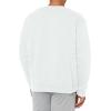 imageChampion Mens Mens Crewneck Fleece Sweatshirt Standard Fit Midweight C Logo Available in Regular and Big amp TallWhite  C Logo