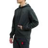imageChampion Mens Pullover Fleece Hoodie Standard Fit Midweight C Logo Available in Regular and Big amp TallGranite Heather  C Logo
