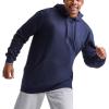 imageChampion Mens Pullover Fleece Hoodie Standard Fit Midweight C Logo Available in Regular and Big amp TallNavy  C Logo