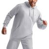 imageChampion Mens Pullover Fleece Hoodie Standard Fit Midweight C Logo Available in Regular and Big amp TallOxford Gray  C Logo