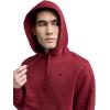 imageChampion Mens Pullover Fleece Hoodie Standard Fit Midweight C Logo Available in Regular and Big amp TallPomegranate