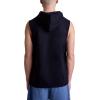 imageChampion Mens Sleeveless TShirt Hoodie Standard Fit LightweightDeep Navy  C Logo