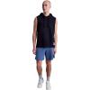 imageChampion Mens Sleeveless TShirt Hoodie Standard Fit LightweightDeep Navy  C Logo
