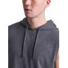 imageChampion Mens Sleeveless TShirt Hoodie Standard Fit LightweightGranite Heather  C Logo