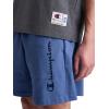 imageChampion Mens Sleeveless TShirt Hoodie Standard Fit LightweightGranite Heather  C Logo