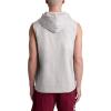 imageChampion Mens Sleeveless TShirt Hoodie Standard Fit LightweightOxford Gray Heather  C Logo