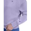 imageChampion Womens Crewneck Fleece Sweatshirt Loose Fit Midweight C Logo Available in Regular and PlusDaybreak  C Logo