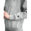 imageChampion Womens Crewneck Fleece Sweatshirt Loose Fit Midweight C Logo Available in Regular and PlusOxford Gray Heather  C Logo