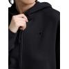 imageChampion Womens Full Zip Fleece Hoodie Loose Fit Midweight C Logo Available in Regular and PlusBlack  C Logo