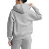 imageChampion Womens Full Zip Fleece Hoodie Loose Fit Midweight C Logo Available in Regular and PlusOxford Gray Heather  C Logo
