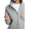 imageChampion Womens Full Zip Fleece Hoodie Loose Fit Midweight C Logo Available in Regular and PlusOxford Gray Heather  C Logo