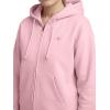 imageChampion Womens Full Zip Fleece Hoodie Loose Fit Midweight C Logo Available in Regular and PlusRose Shadow  C Logo