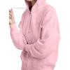 imageChampion Womens Full Zip Fleece Hoodie Loose Fit Midweight C Logo Available in Regular and PlusRose Shadow  C Logo