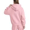 imageChampion Womens Full Zip Fleece Hoodie Loose Fit Midweight C Logo Available in Regular and PlusRose Shadow  C Logo