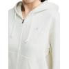 imageChampion Womens Full Zip Fleece Hoodie Loose Fit Midweight C Logo Available in Regular and PlusUnbleached Cotton  C Logo