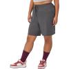 imageChampion Womens Shorts Jersey Shorts Soft Lightweight Comfortable Shorts for Women 5 Plus Size AvailableGranite Heather