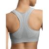 imageChampion Womens The Infinity Racerback Sports Bra Moderate Support Seamless MoistureWickingOxford Gray Heather
