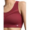 imageChampion Womens The Infinity Racerback Sports Bra Moderate Support Seamless MoistureWickingPomegranate