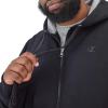 imageChampion mens Zipup Hoodie Comfortable Zipup Hoodie Sweatshirt for Men Reg Or Big amp TallBlack  C Logo