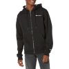 imageChampion mens Zipup Hoodie Comfortable Zipup Hoodie Sweatshirt for Men Reg Or Big amp TallBlack Small  Small Script Logo