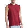 imageChampion Mens Muscle Tank Classic Graphic Muscle Tee Sleeveless Tshirt for Men Reg Or Big amp TallPomegranate